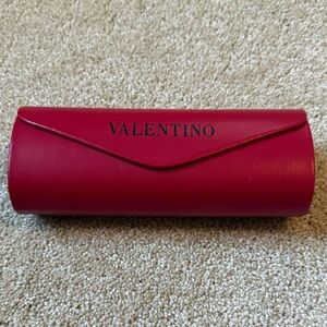 Valentino Bold Red Eye glass case